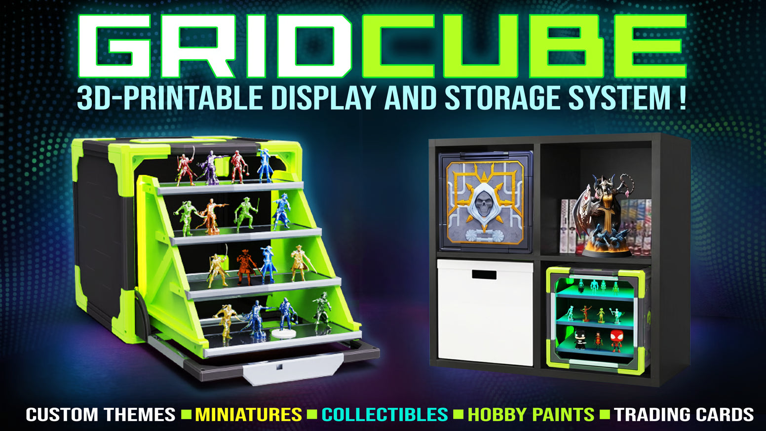 GridCube is Coming Soon: The Ultimate Display & Storage System
