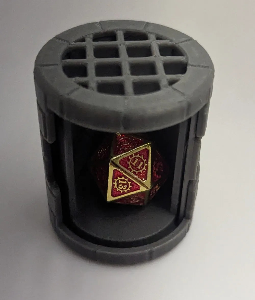Dice Jail with Sliding Door