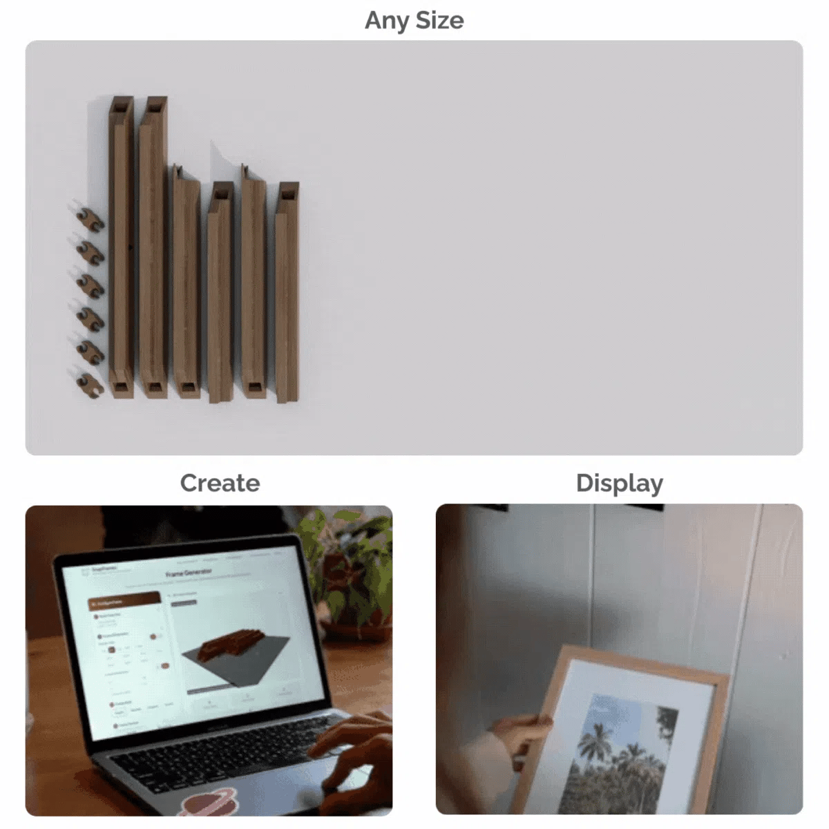 SNAPFRAMES: Oak Collection