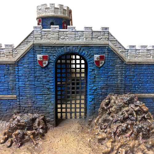 1490 Doom Modular Castle - The Curtain Wall