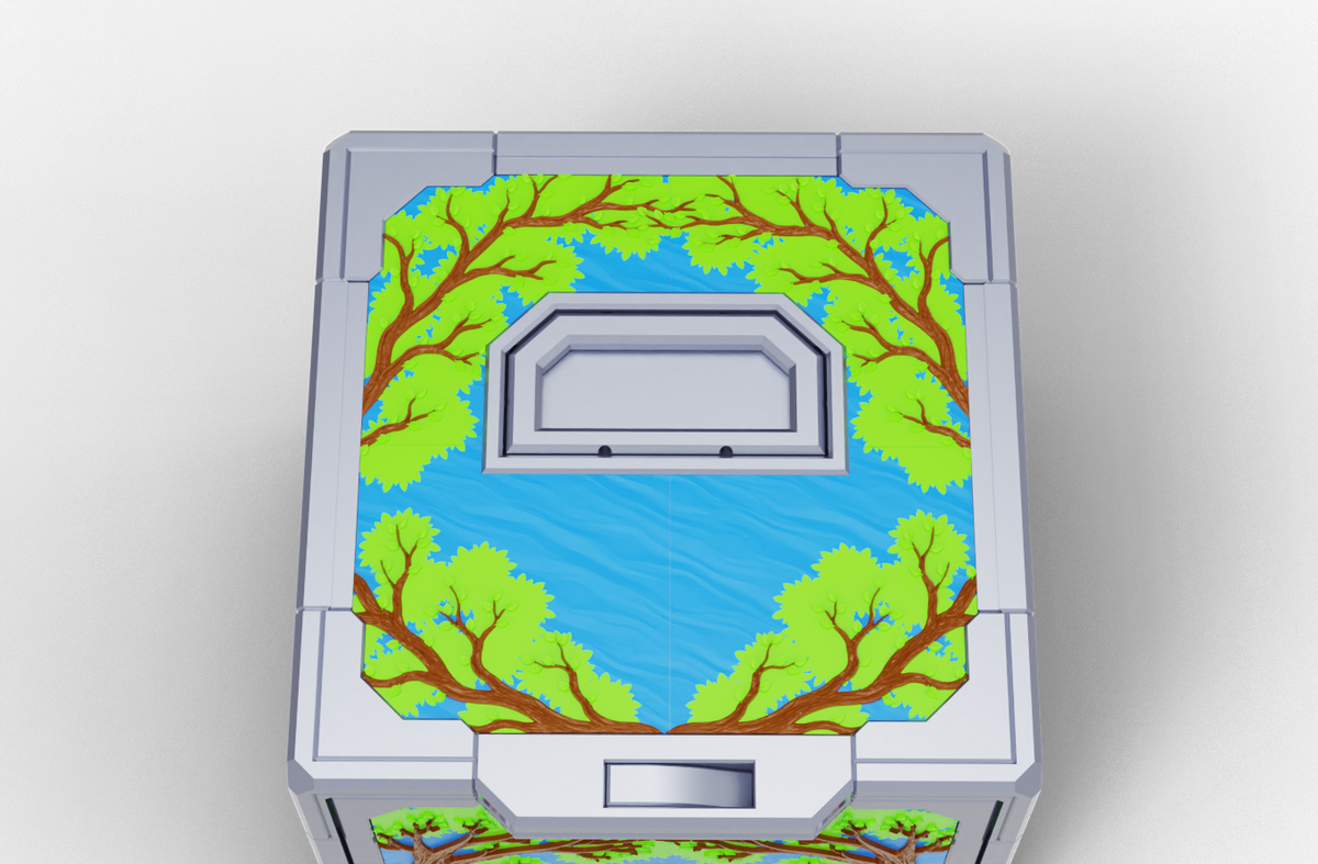 2D Fantasy Forrest Theme for GridCube