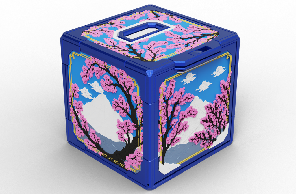 Japanese Cherry Blossom Theme for GridCube