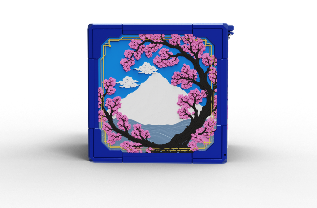 Japanese Cherry Blossom Theme for GridCube