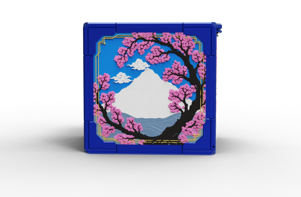 Japanese Cherry Blossom Theme for GridCube