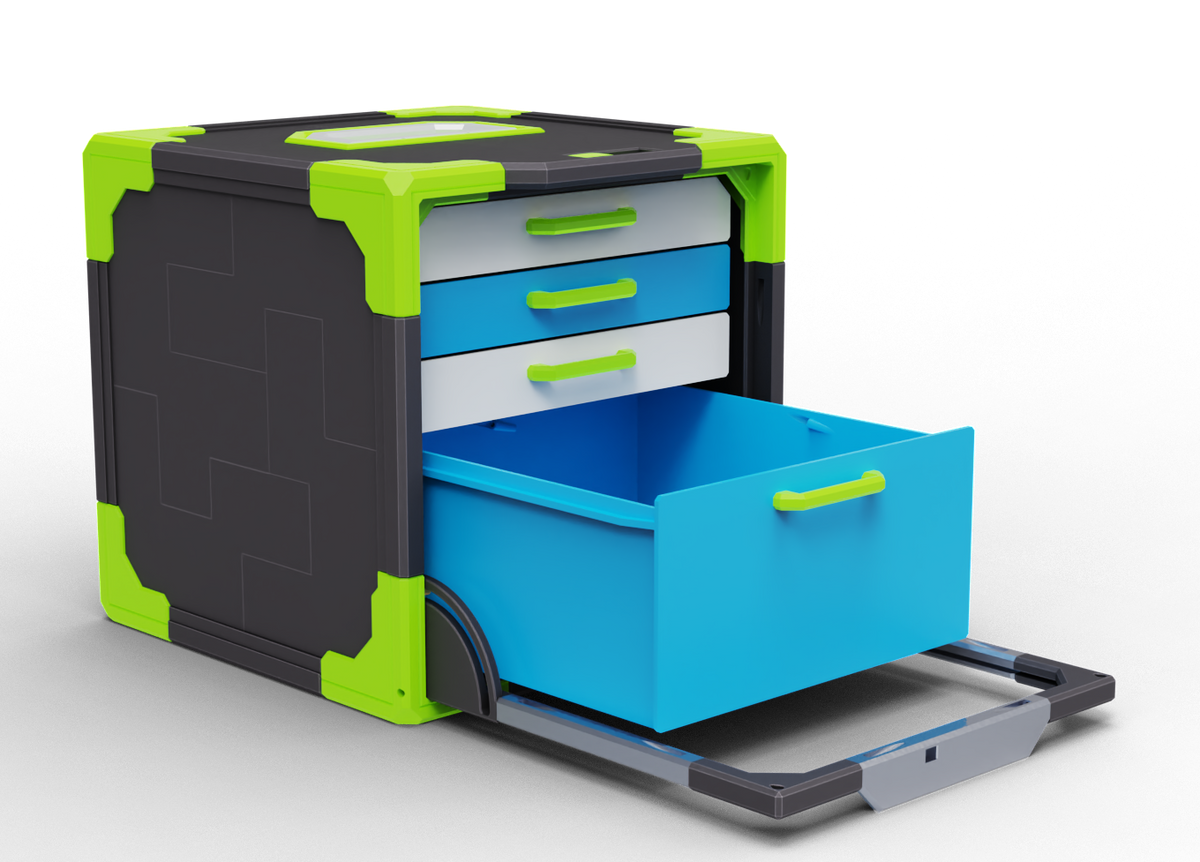 GridCube Modular Tabletop Storage & Display Case