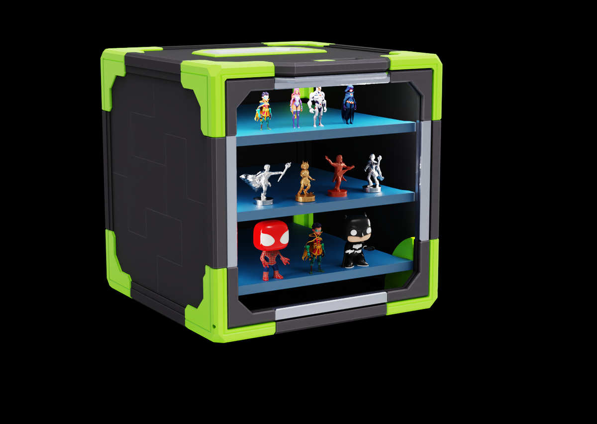 GridCube Modular Tabletop Storage & Display Case